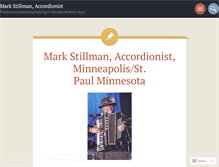 Tablet Screenshot of markstillman.com